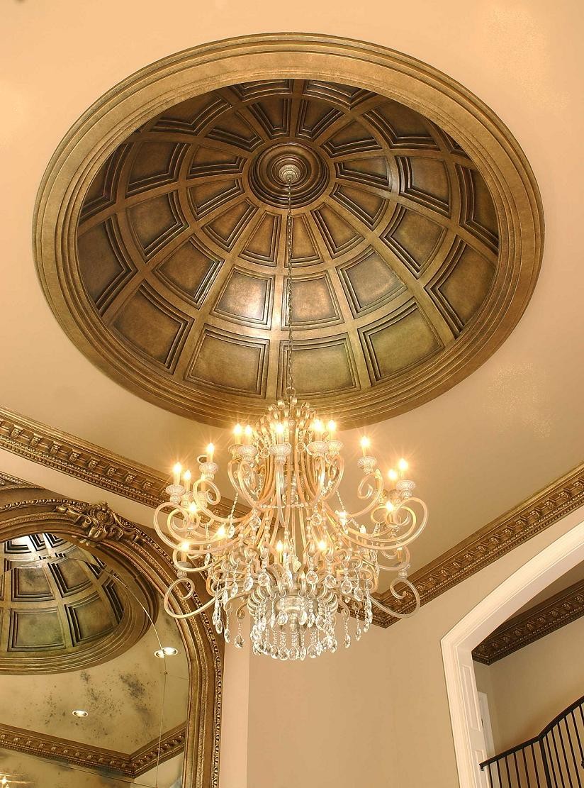 Coffered 10 Foot Ceiling Dome Domes D10 Coffer